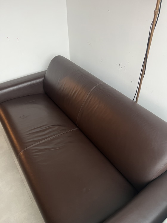 Image 1 of 2x Artifort Leather Sofas