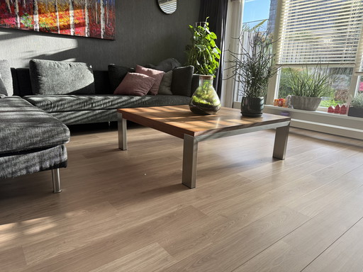 Bert Plantagie eet- en salontafel met 4 stoelen