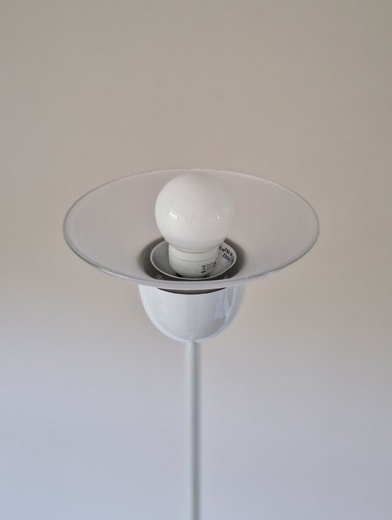 Image 1 of Vintage Italian design lamp, Luci Tulipano, DesignSTD, white metal and glass, 1970s