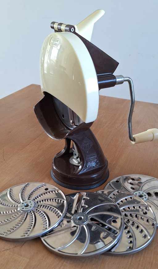 Moplen Schredmatic Retro Groentensnijder