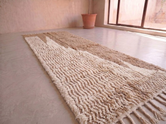 Tapis de passage artisanal 250cmx90cm – Cotton (photo 4 of 8)