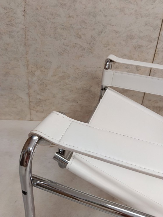 KNOLL Studio Poltrona WASSILY B3 NUOVA, in Cuoio Bianco – Poltrone, Leather (photo 53 of 83)