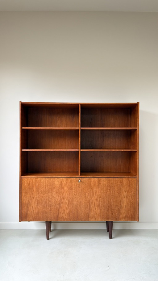 Vintage-Wandschrank aus Holz / Buffetschrank – wandkast, Wood