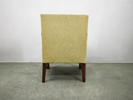 Art-déco-Sessel aus Buchenholz, Tschechoslowakei, ca. 1935–1945 – Wood (photo 7 of 14)