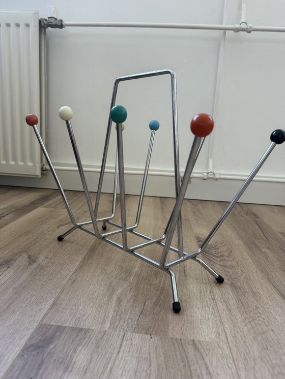 Image 1 of Charles and Ray Eames Style Magazine Rack - Atom