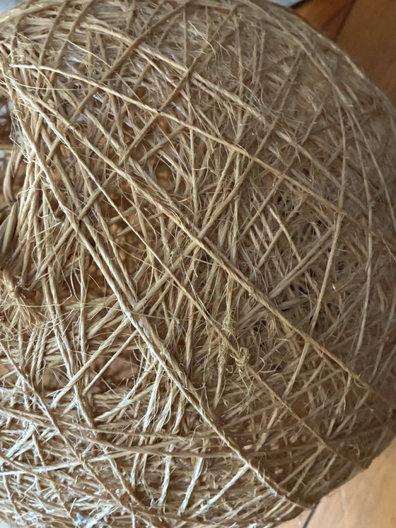 Image 1 of Suspension boule ficelle vintage