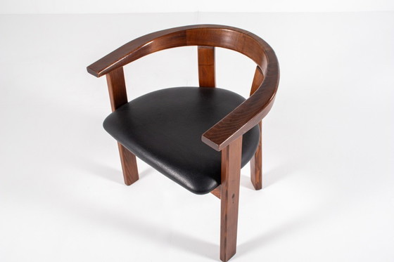 Image 1 of Juego de 6 sillas de comedor de Lars Gangsø, Dinamarca, 1970