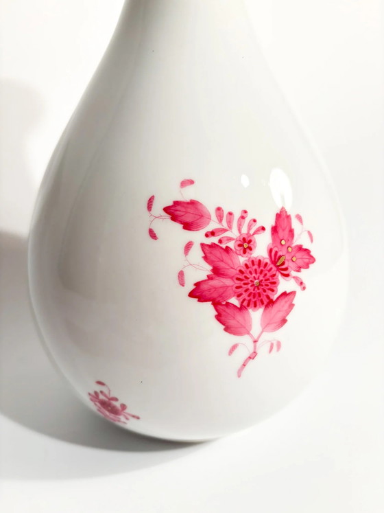 Vaso in Porcellana Herend Apponyi Rosa degli anni '50 – Vasi (photo 2 of 8)