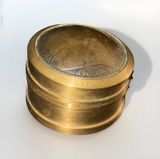 Image 1 of Antike britische Dose mit originalen Penny-Münzen (1899 & 1901)