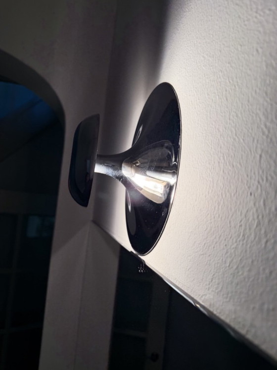 Vibia Mini Funnel Wand-/Deckenleuchte in Chrom – Wandleuchten, Chrome (photo 3 of 5)