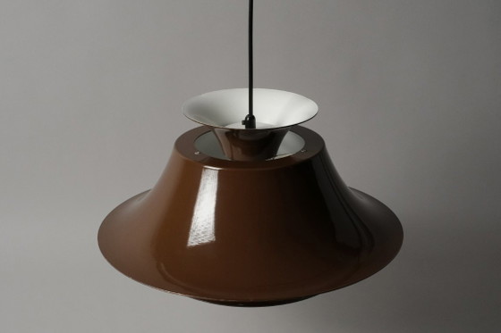 Lampada a sospensione Fog & Mørup Radius di Erik Balslev, design danese Space Age del 1977. (photo 5 of 14)