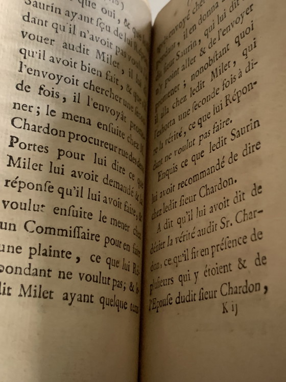 Mémoire Couplets De 1710 - Rousseau Rare EO - Ex-Libris + – Cadeaux, Leather, Paper (photo 11 of 15)