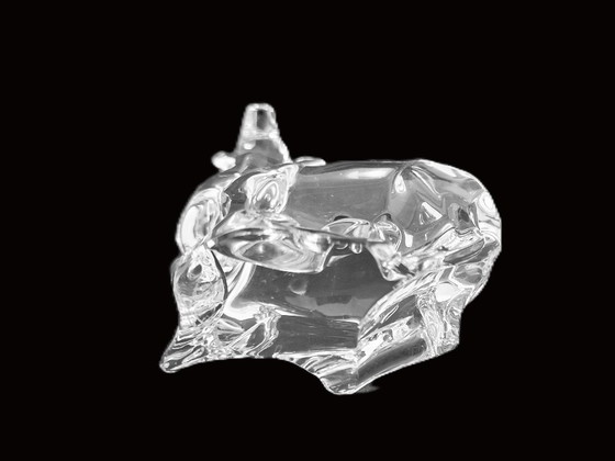 Orrefors - Kristallen Hert Uit De Nordic Wildlife Series Van Olle Alberius – Decoratieve objecten, Glass (photo 5 of 5)