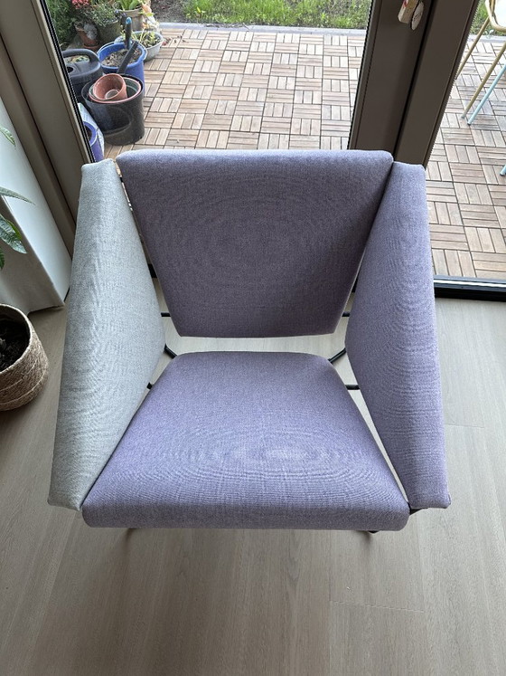 Poltrona Van Speyk Di Rob Eckhardt Per Pastoe – Poltrone, Metal, Textile (photo 4 of 9)