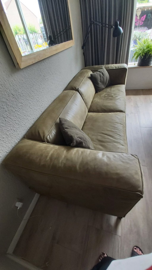 Sofa 3 seater moss green