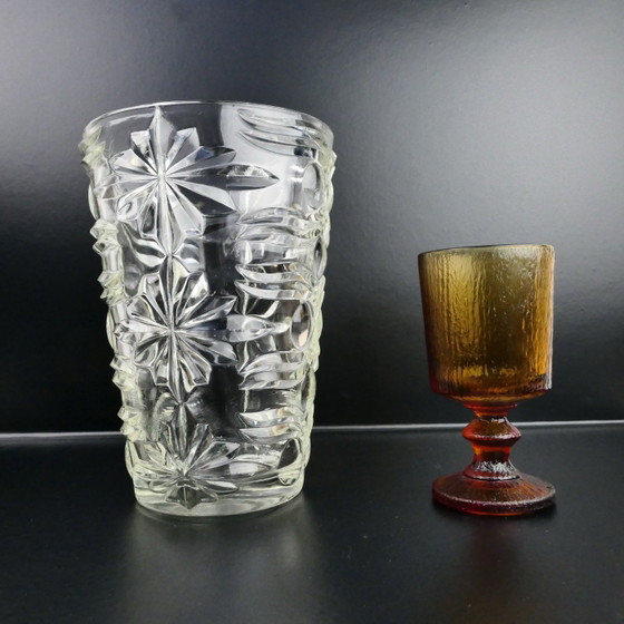 Vase vintage Fidenza Italy – Videnza, Verre (photo 4 of 6)