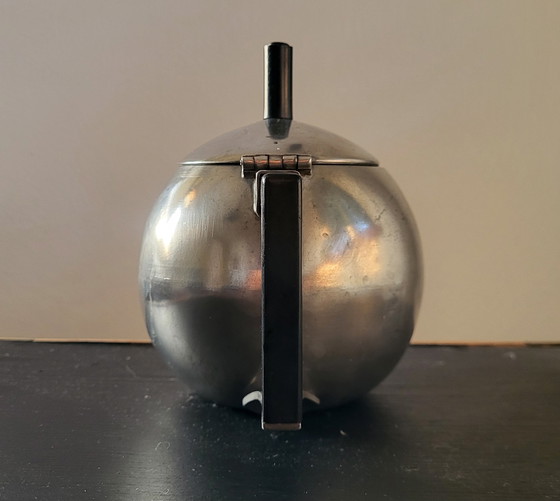 Image 1 of Tinnen Art Nouveau theepot GERO, Theodorus Hooft