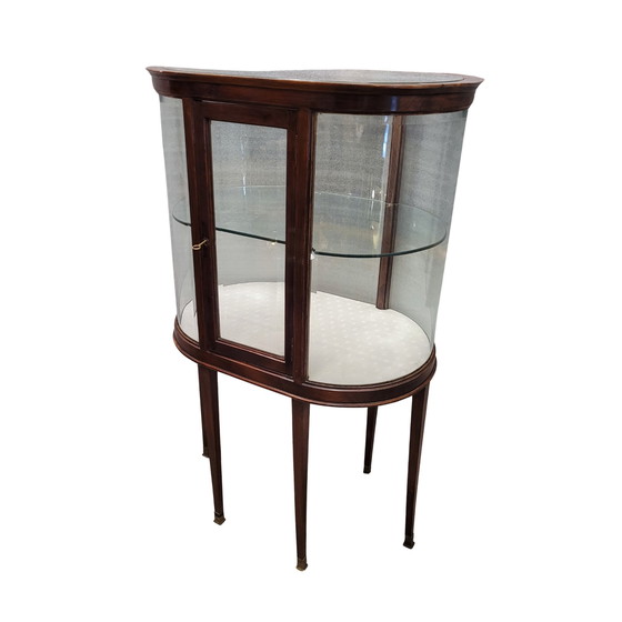 Image 1 of Vitrina, Madera De Caoba, Estilo Eduardiano, Pp. S. Xx – Inglaterra