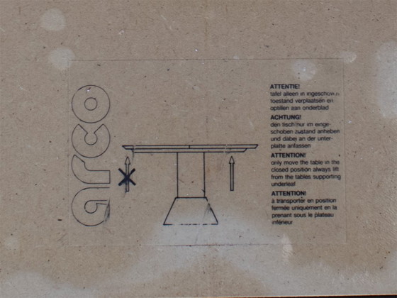 Arco Balance Extendable Table, Arnold Merckx – Dining tables, Wood (photo 9 of 9)