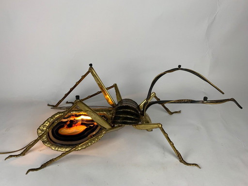 Duval Brasseur 1970’s bronze coffee table 
