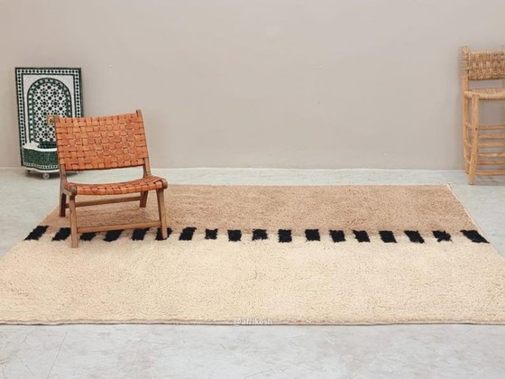 Image 1 of Tappeto marocchino annodato a mano, 200x100 cm.