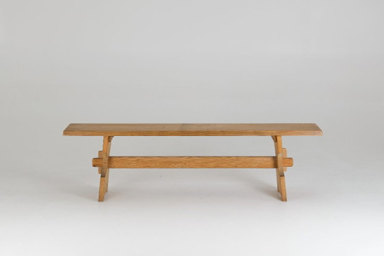 Image 1 of A pair of Mid-Century Brutalist Pine Benches