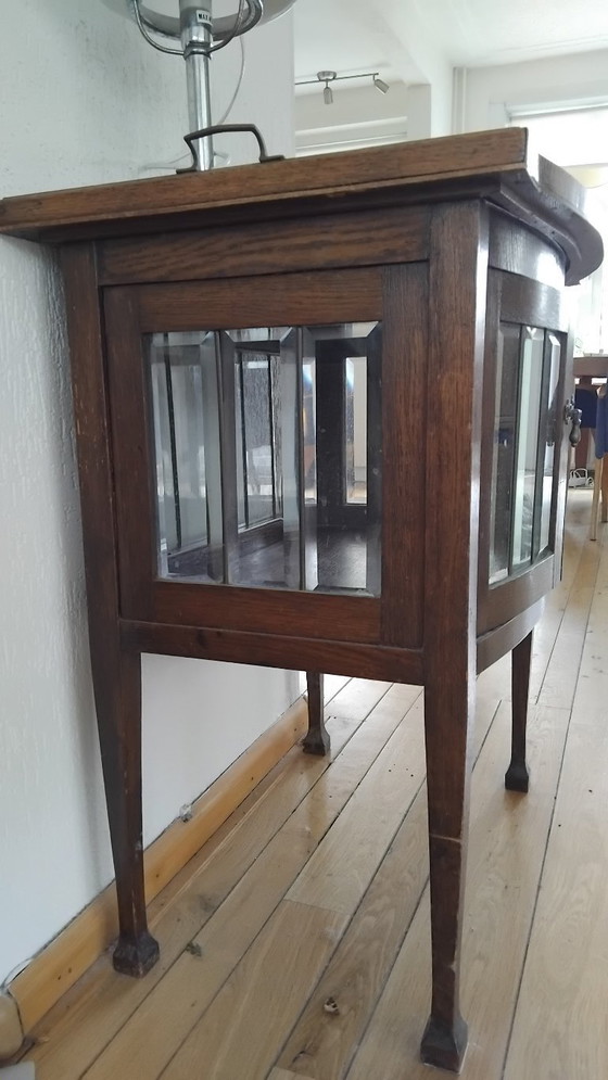 Image 1 of Antique tea cabinet