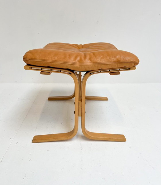 Image 1 of Fauteuil Siesta avec repose-pieds, conçu par Ingmar Relling pour Westnofa, années 1970