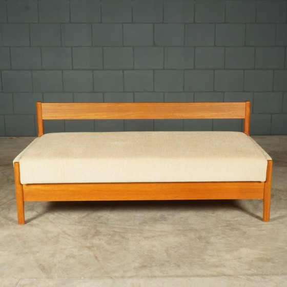 Image 1 of Ensemble de bancs pliants danois – Den Blaa Fabrik – 1960