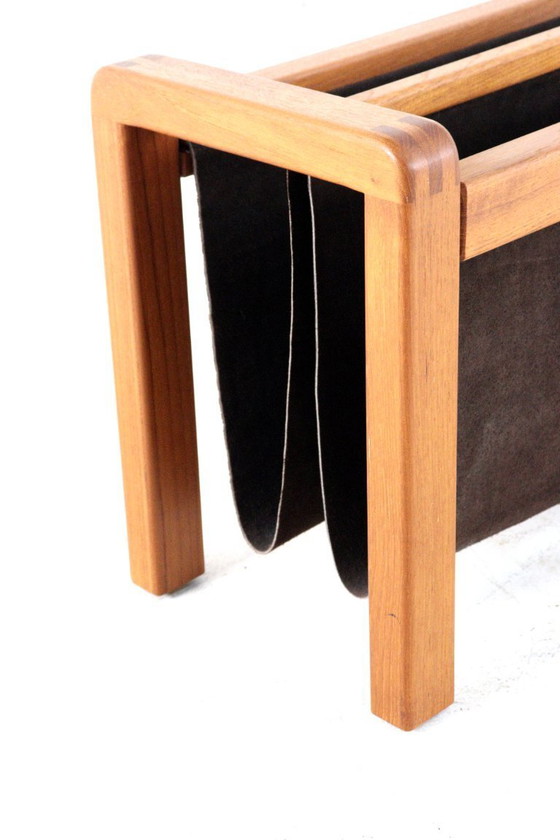 Salling Stolefabrik Reading Tray Magazine Rack Storage Holder Vintage Danish Design – Wood (photo 9 of 15)