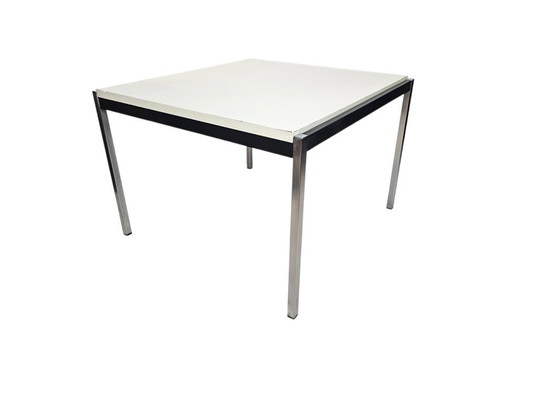 Dutch design - Gispen - Coen de Vries - Coffee table - veneer - chrome - Holland - 1967, Metal, Wood, Black (photo 3 of 9)