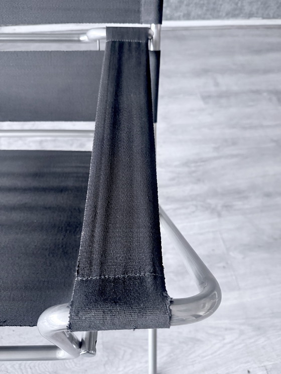 Image 1 of Fauteuil lounge Tecta D4 vintage de Marcel Breuer — Original Eisengarn, années 1970/1980