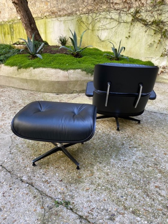 Image 1 of OFERTA SUPERIOR Sillón + reposapiés Eames Lounge original (Herman Miller)