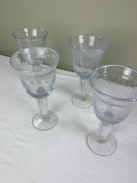 Große Blasengläser – Gläser & Karaffe, Crystal, Glass, Vintage (photo 4 of 12)