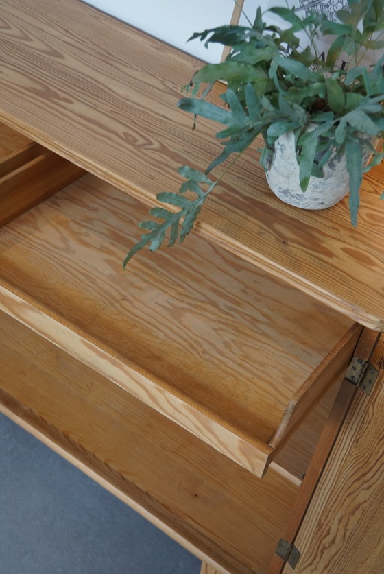 Image 1 of Side board Göran Malmvall voor Svensk Fur 