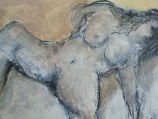 Modell im Atelier