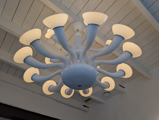 VeArt - Artemide 'Leda - Sospensione 12+6' kroonluchter – Glass (photo 2 of 9)