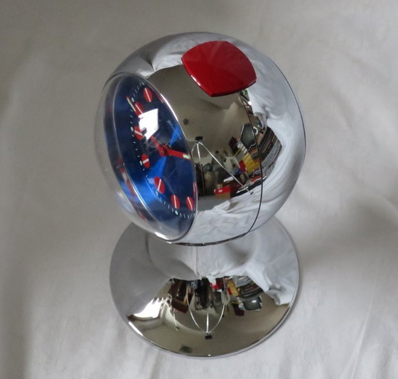 Image 1 of Blessing Wecker Space Age chrom bleu rouge