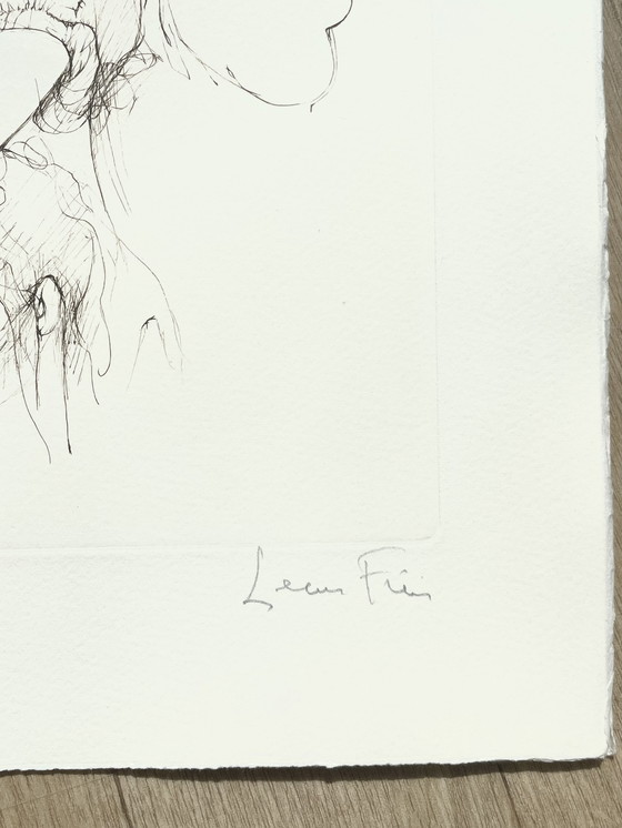 Image 1 of Leonor Fini, rara litografía sobre Arches
