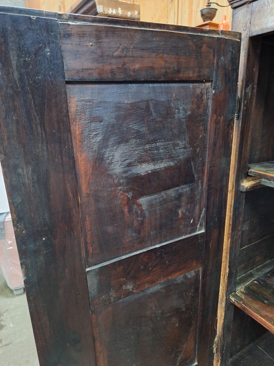 Image 1 of Antique oak cabinet