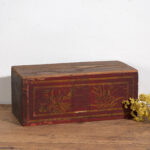 Antiker rot lackierter Koffer (ca. 1900) #40 – Aufbewahrungsschrank (photo 6 of 39)
