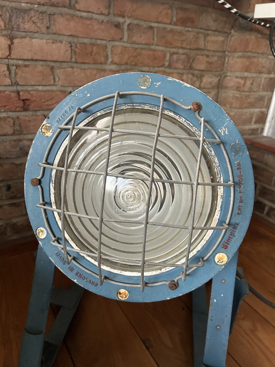 Image 1 of Vintage simplex industriële lamp