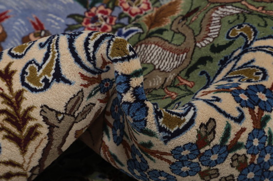 Image 1 of Tapis persan original noué à la main Kashmar Fein Paradise Design 393 x 312 cm Top condition