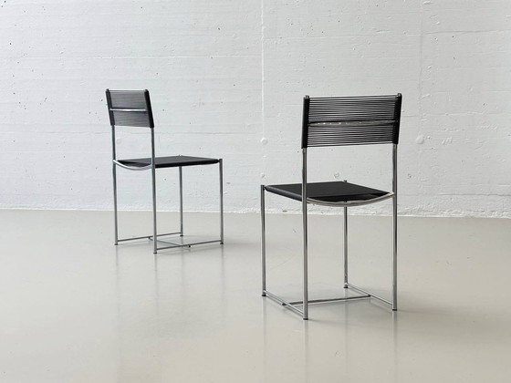 Image 1 of Set of 4 Spaghetti Chair 101 chairs by Giandomenico Belotti Alias