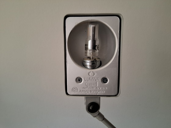 Image 1 of Light grey Lumina Daphinette lamp made of steel and aluminium