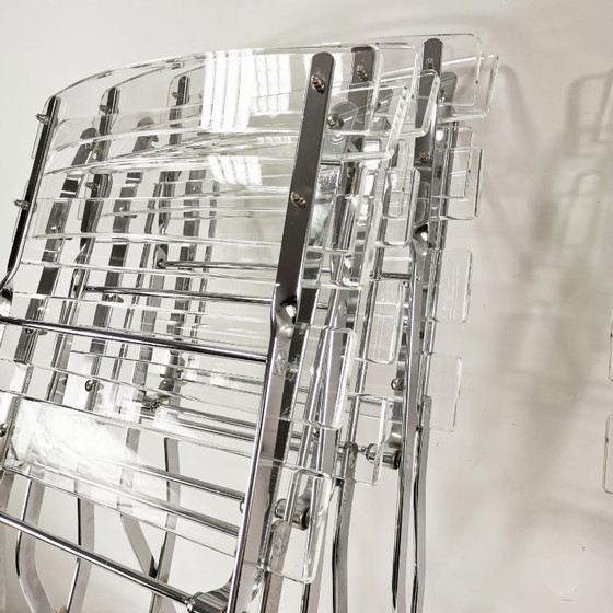 Image 1 of Set di sedie pieghevoli di design, Maison & Jardin Paris, anni '70