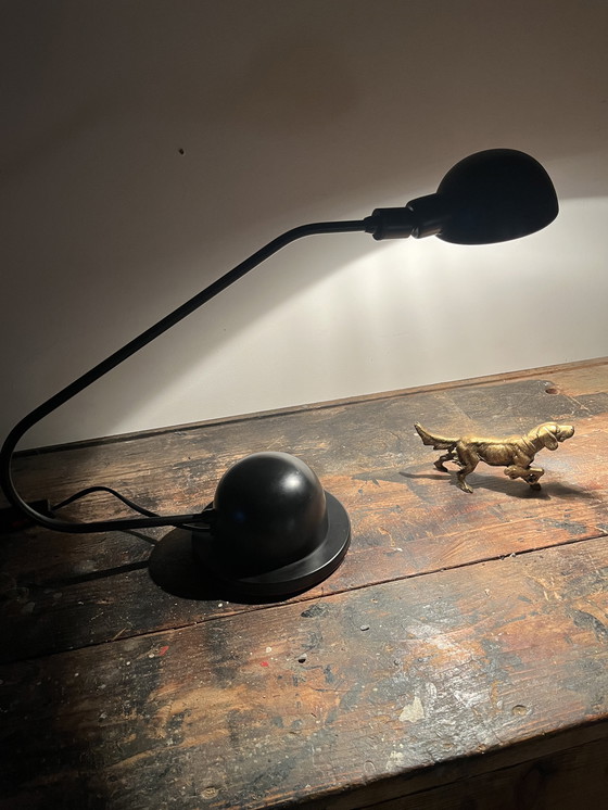 Image 1 of Vintage post modern gooseneck bureau lamp 