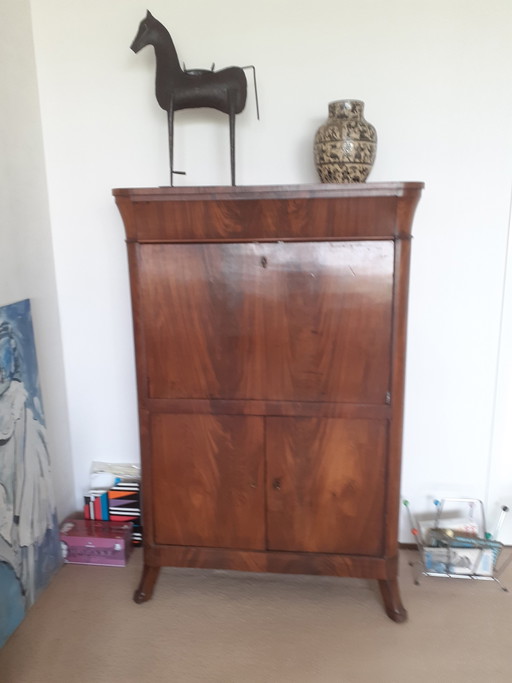 Biedermeier secretary desk.