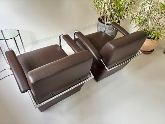 Image 1 of 2X Leolux Scylla Fauteuil