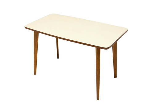 Table basse avec plateau en formica, Tchécoslovaquie, années 60